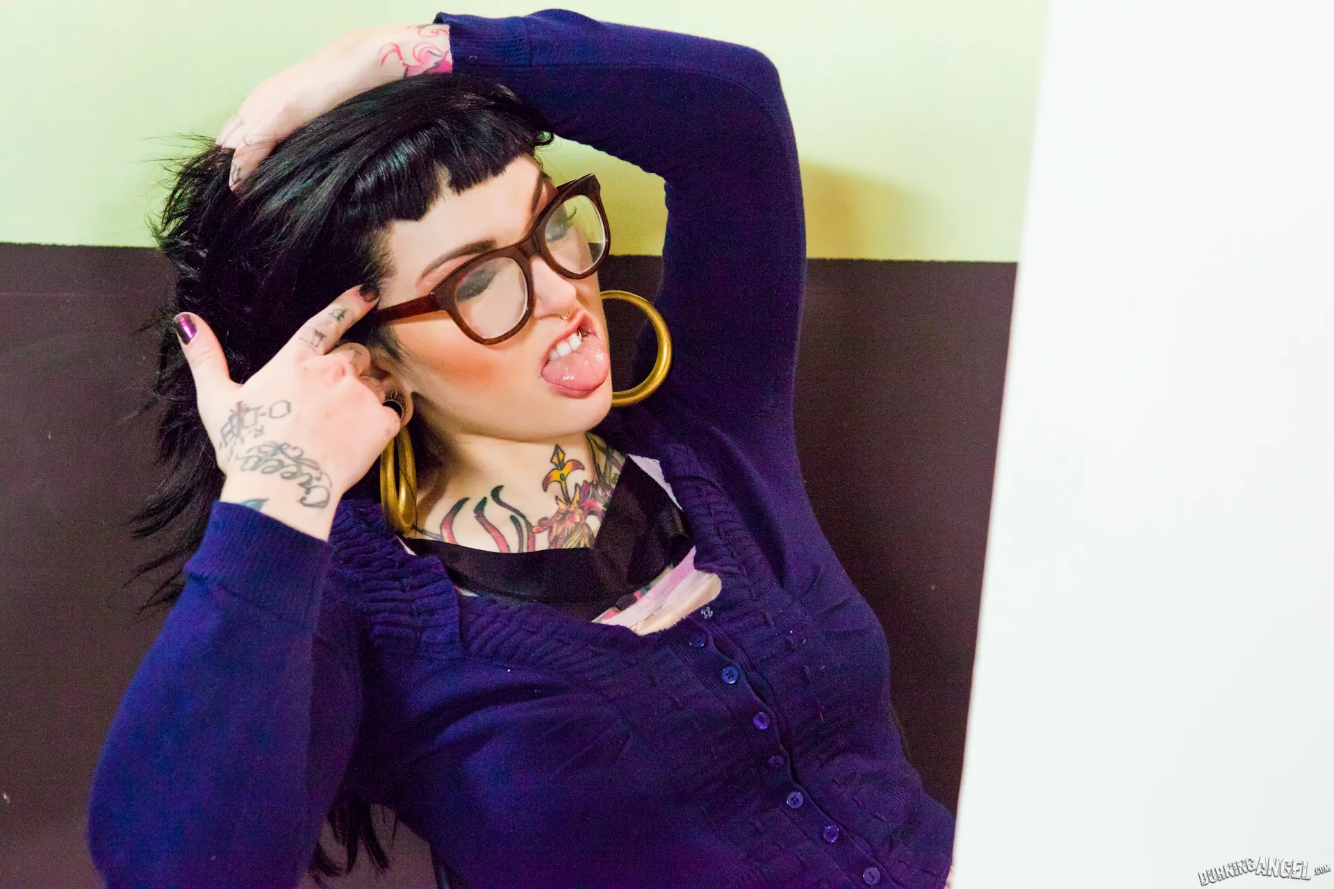 Burning Angel 'In School Suspension Is For Lovers' starring Adahlia (Photo 2)