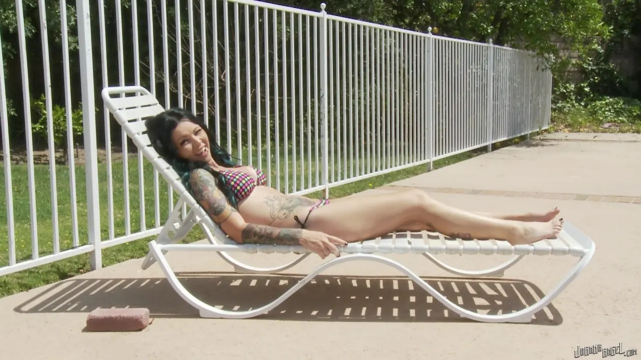 Burning Angel 'Poolside Pussy' starring Brittany Lynn (Photo 2)