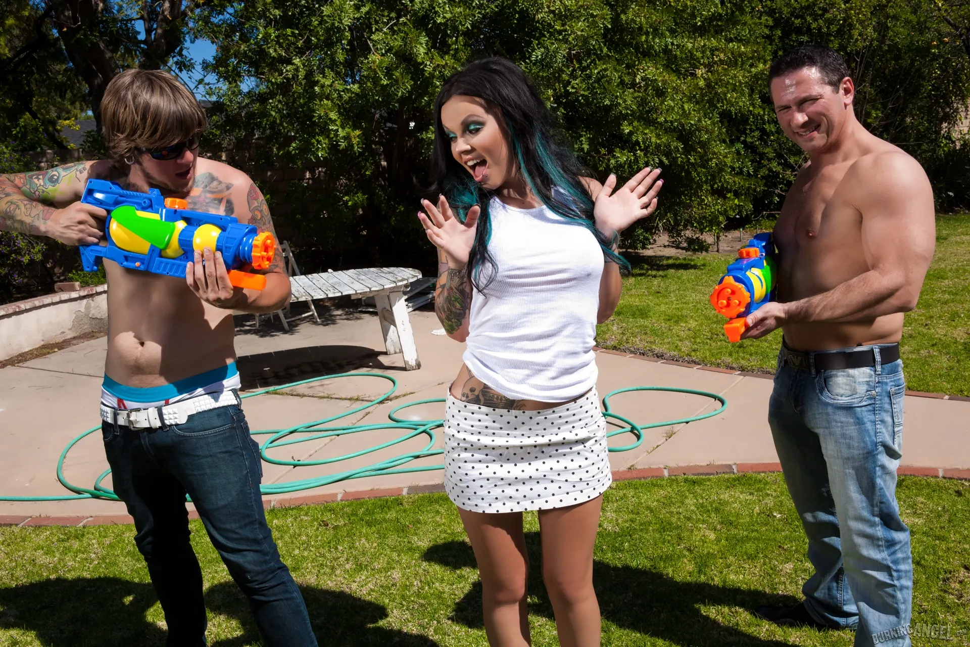 Burning Angel 'Wet Titty DP' starring Brittany Lynn (Photo 3)