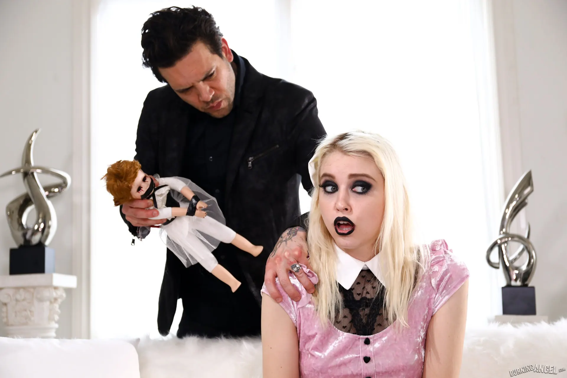 Burning Angel 'Goth Anal Whores 2' starring Chloe Cherry (Photo 8)