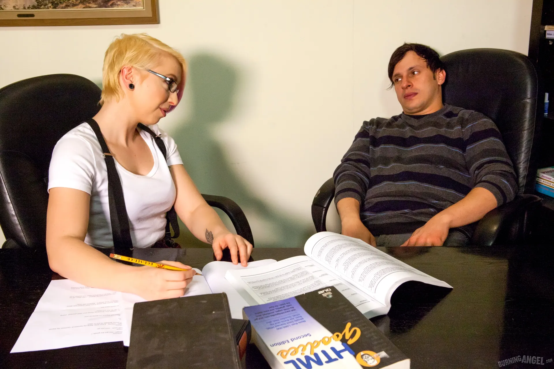 Eidyia in 'Sexy Fractions!' from 'Burning Angel' (Photo 1) Burning Angel 'Sexy Fractions!' starring Eidyia (Photo 1)