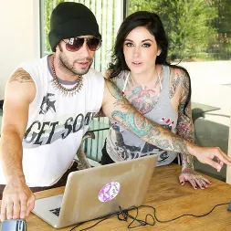 Hayden Hellfire in 'Burning Angel' Joanna Angel's Pool Party - Part 1 (Thumbnail 1)