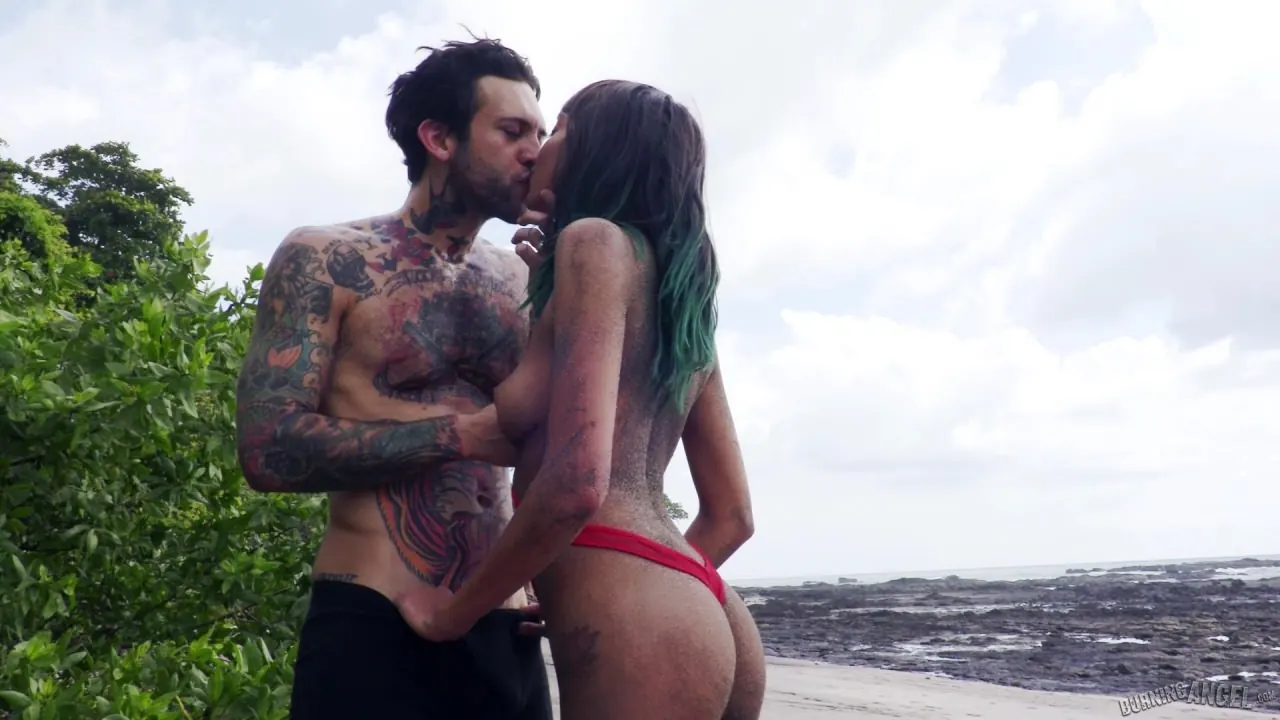 Burning Angel 'Fucking Young Whores On Vacation - Janice and Small Hands' starring Janice Griffith (Photo 1)