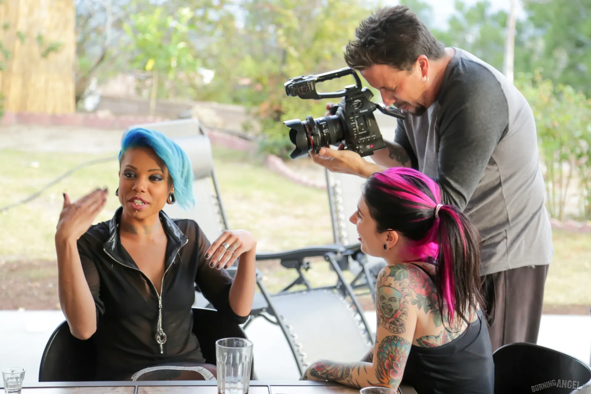 Burning Angel '- First Time' starring Jessica Creepshow (Photo 1)