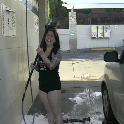 Joanna Angel in 'Burning Angel' Carwash! (Thumbnail 3)