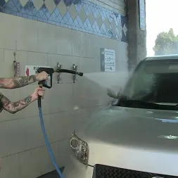Joanna Angel in 'Burning Angel' Carwash! (Thumbnail 11)