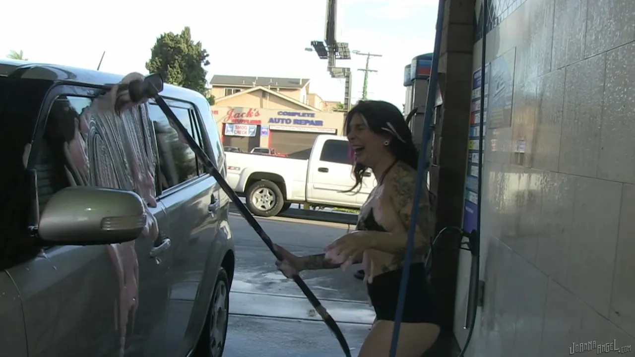 Burning Angel 'Carwash!' starring Joanna Angel (Photo 13)