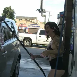 Joanna Angel in 'Burning Angel' Carwash! (Thumbnail 13)