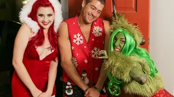 Joanna Angel in 'How The Grinch Gaped Christmas - Chapter 1'