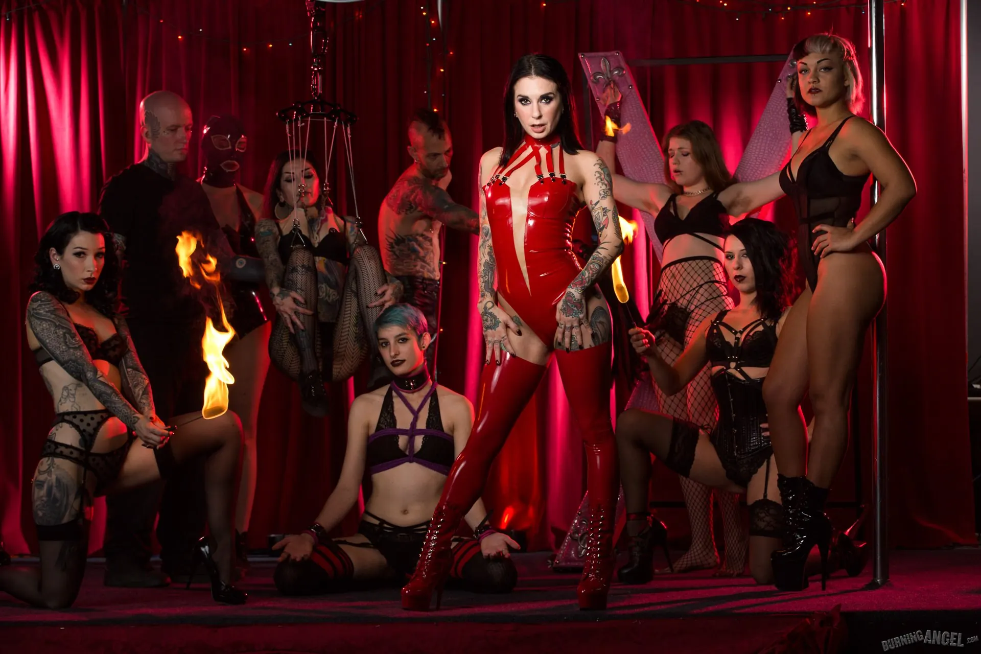 Burning Angel 'Gangbang - As Above So Below Part 1' starring Joanna Angel (Photo 44)