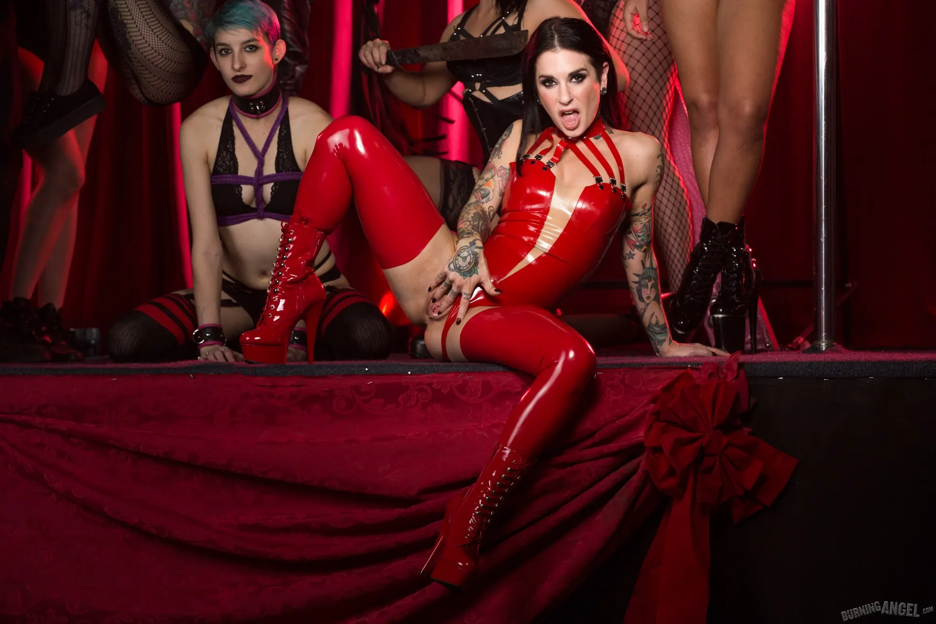 Burning Angel 'Gangbang - As Above So Below Part 1' starring Joanna Angel (Photo 60)