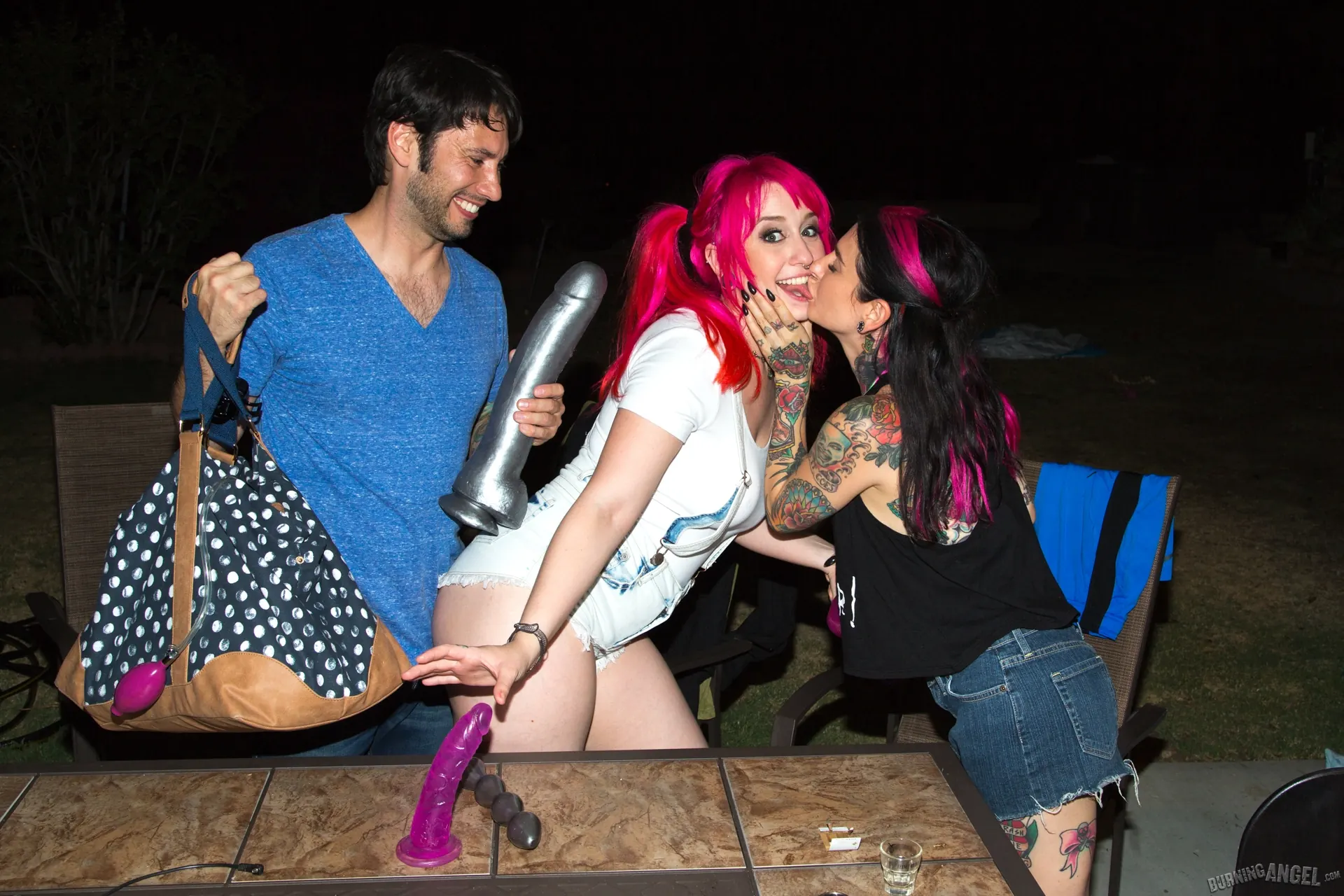 Burning Angel 'Proxy Paige Butt Fun' starring Joanna Angel (Photo 4)