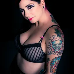 Joanna Angel in 'Burning Angel' Stocking Tease! (Thumbnail 12)