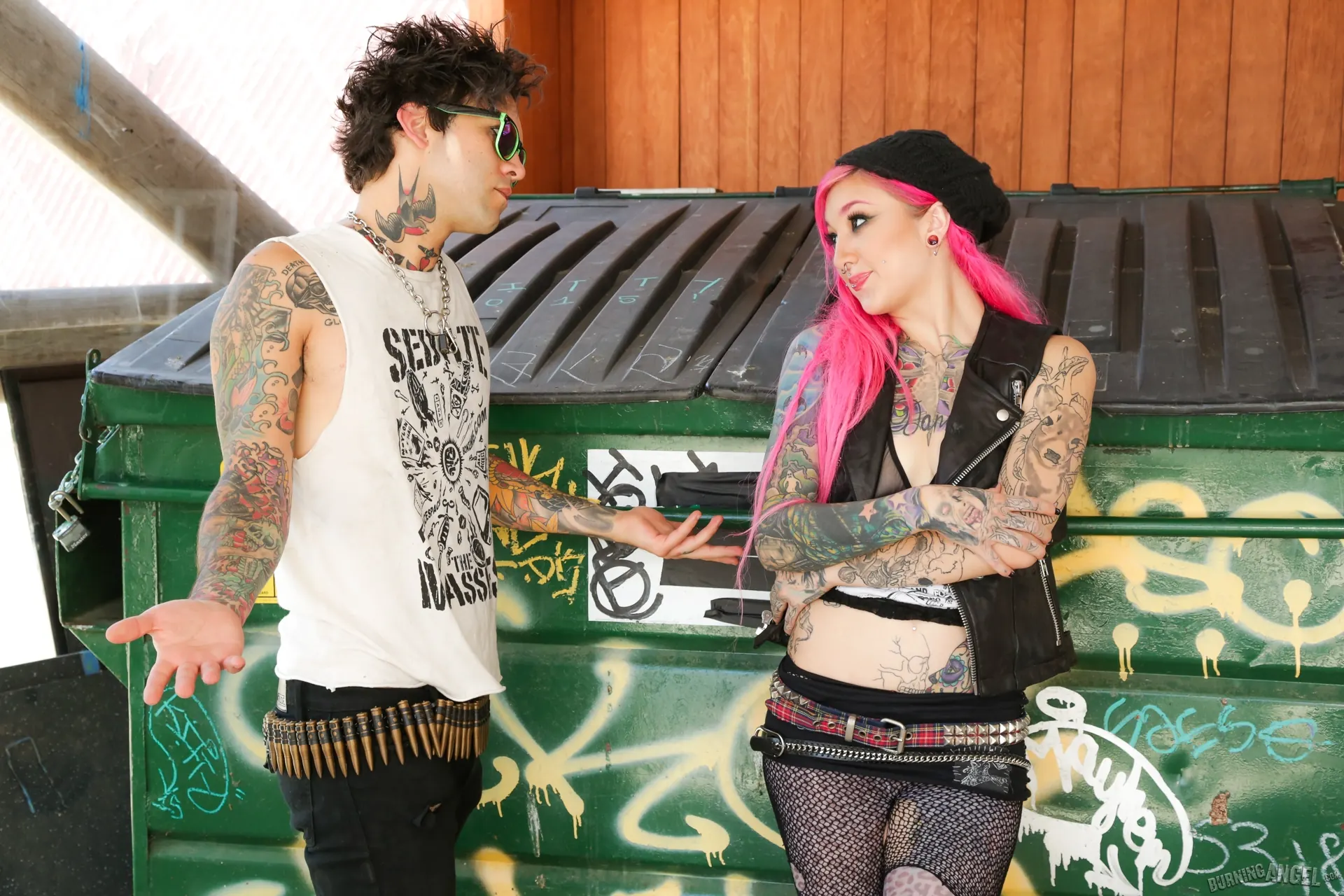 Burning Angel 'Street Punxxx - Part 3' starring Kelsi Lynn (Photo 1)