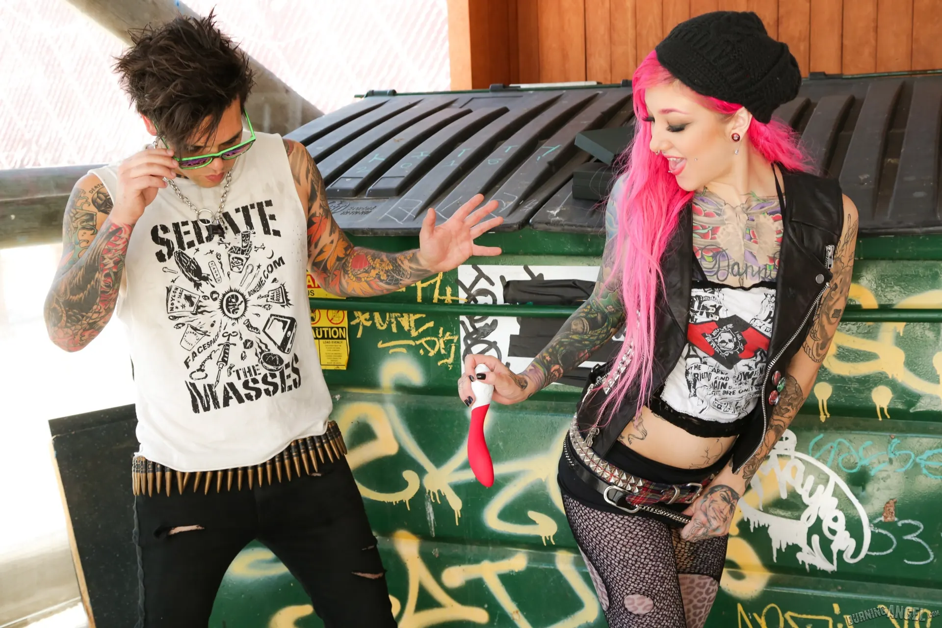 Kelsi Lynn in 'Street Punxxx - Part 3' from 'Burning Angel' (Photo 4) Burning Angel 'Street Punxxx - Part 3' starring Kelsi Lynn (Photo 4)