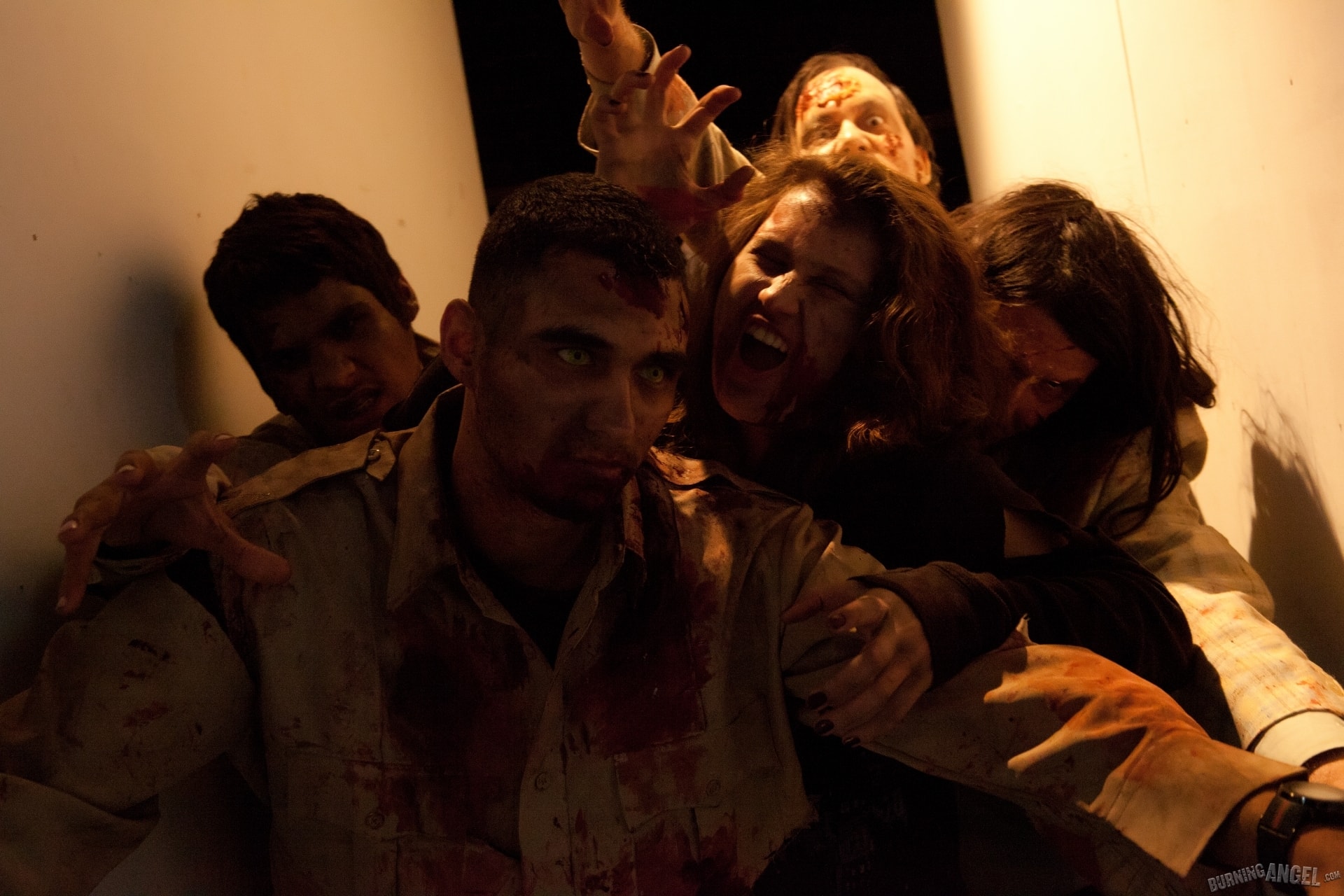 Burning Angel 'Walking Dead Orgy!' starring Larkin Love (Photo 5)