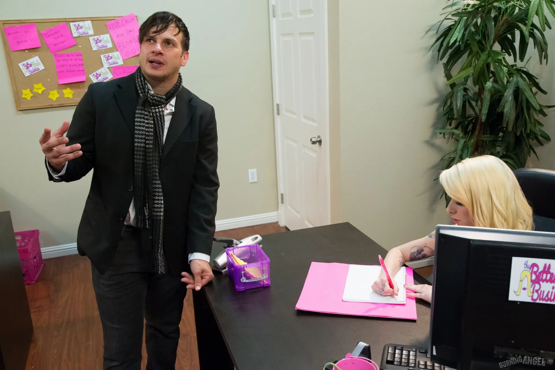 Burning Angel 'Better Blonde Match-Making!' starring Nicole Malice (Photo 21)