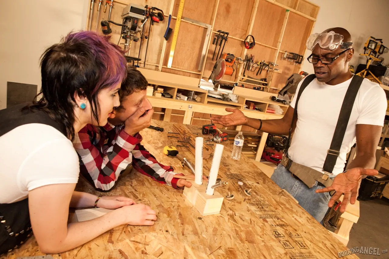 Burning Angel 'Sex Shop DP' starring Severin Graves (Photo 5)