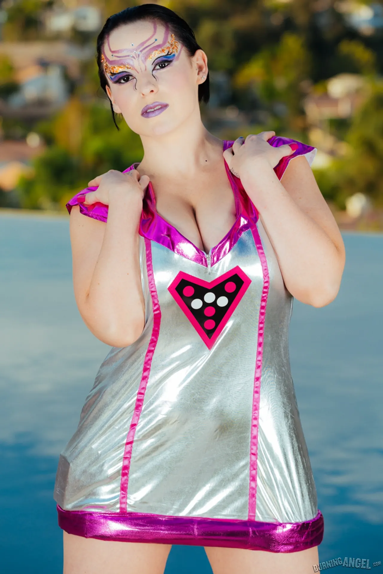 Burning Angel 'Killer Kleavage From Outer Space - Episode 2' starring Sheridan Love (Photo 16)