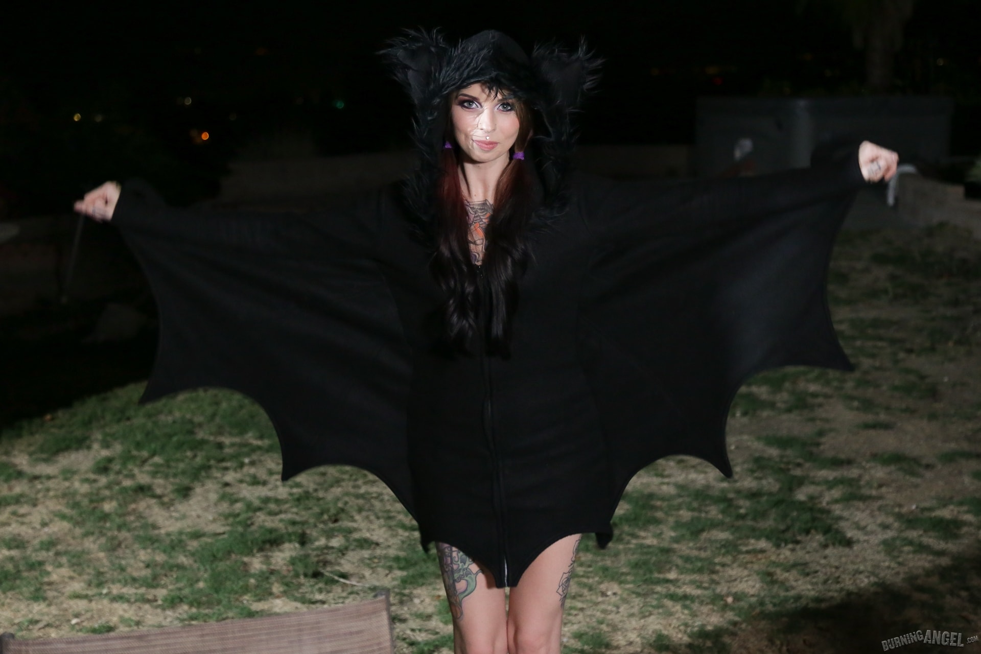 Burning Angel 'Bat Man Creampie' starring Sierra Cure (Photo 3)
