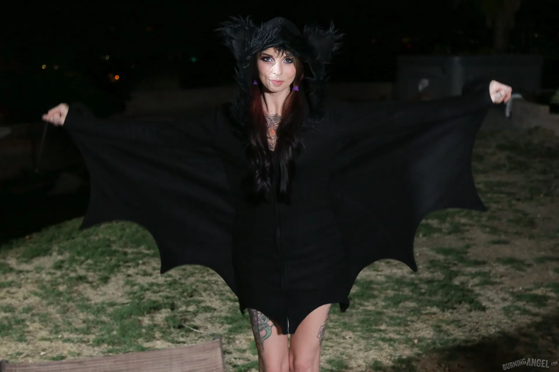 Burning Angel 'Bat Man Creampie' starring Sierra Cure (Photo 3)