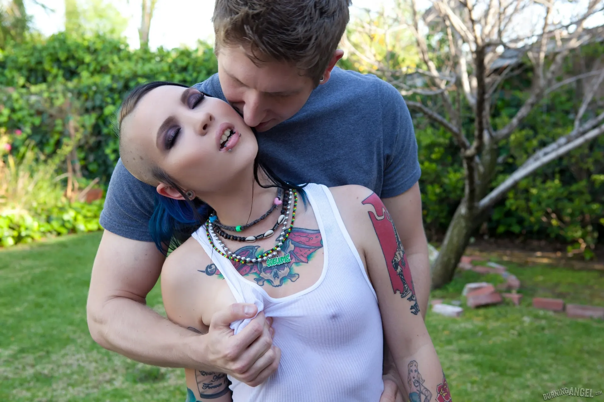 Burning Angel 'Wet Wifebeaters and Rough Sex!' starring Tara Toxic (Photo 8)