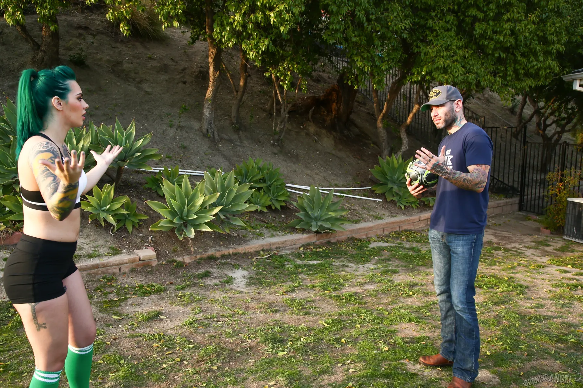 Burning Angel 'Cheating With Black Cock' starring Taurus (Photo 1)