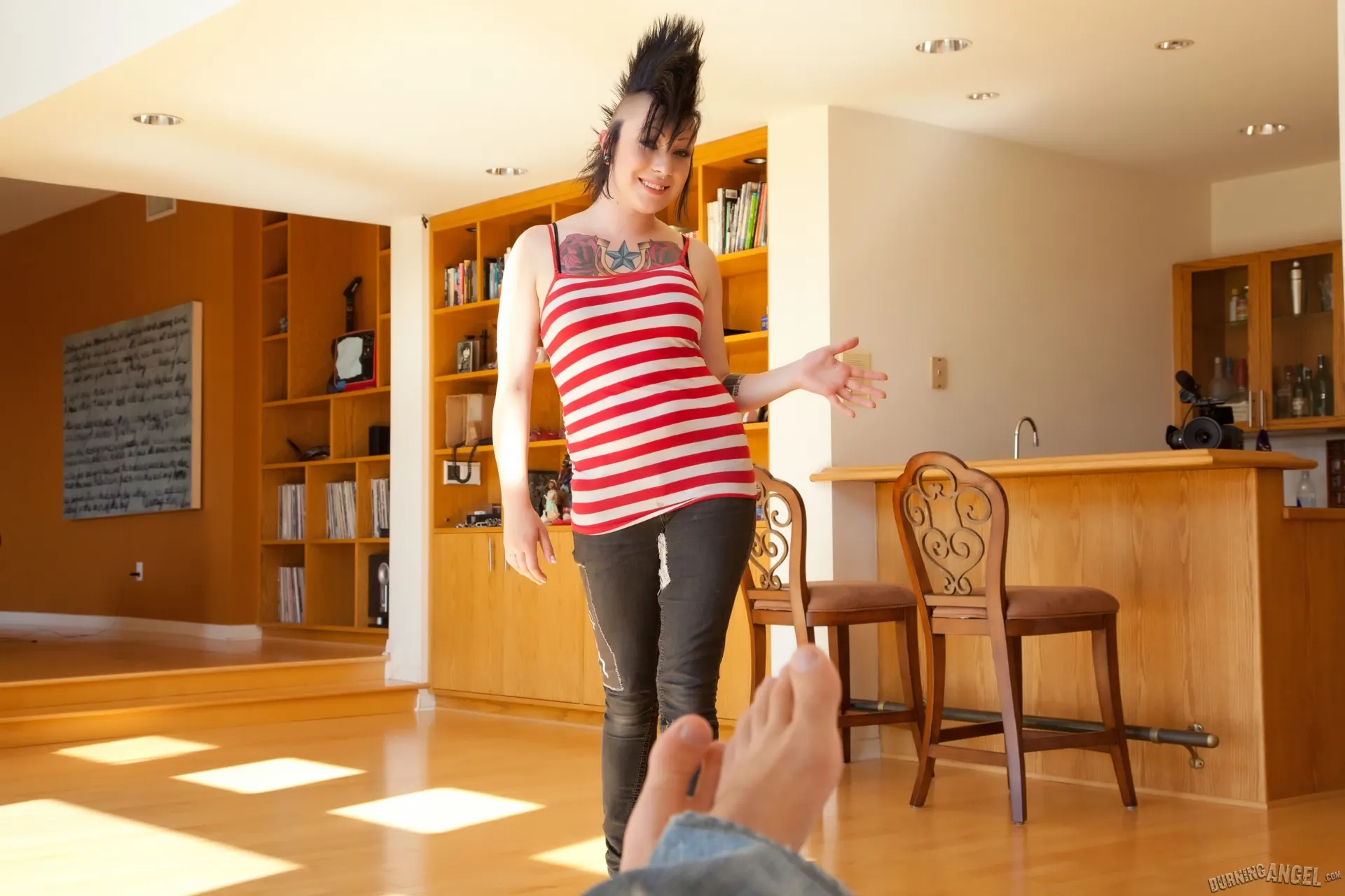 Burning Angel 'POV' starring Teaganism (Photo 1)