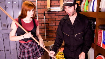Violet Monroe in 'What Happens In The Janitor's Closet Should Stay In The Janitor's Closet'