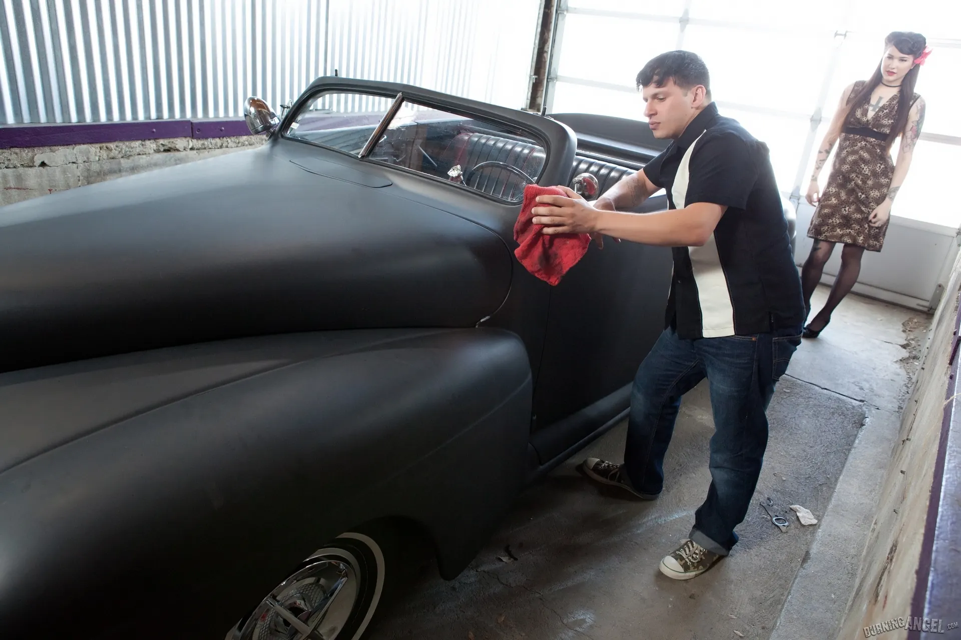 Zarrah in 'Pimp My Ride' from 'Burning Angel' (Photo 1) Burning Angel 'Pimp My Ride' starring Zarrah (Photo 1)